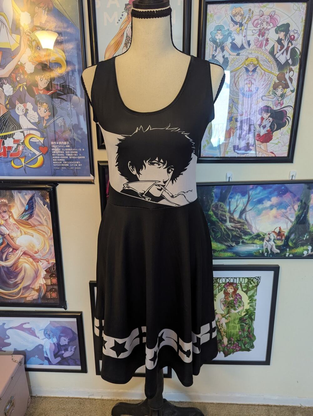 Cowboy Bebop Skater Dress Sz M